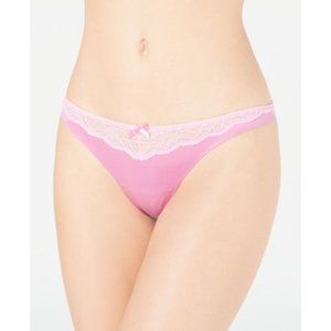 Comfort Devotion Thong Underwear 40149 Size 9 Purple Rose